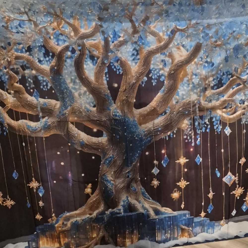 Mystical Tree of Life Tapestry NWOT - Picture 2 of 5